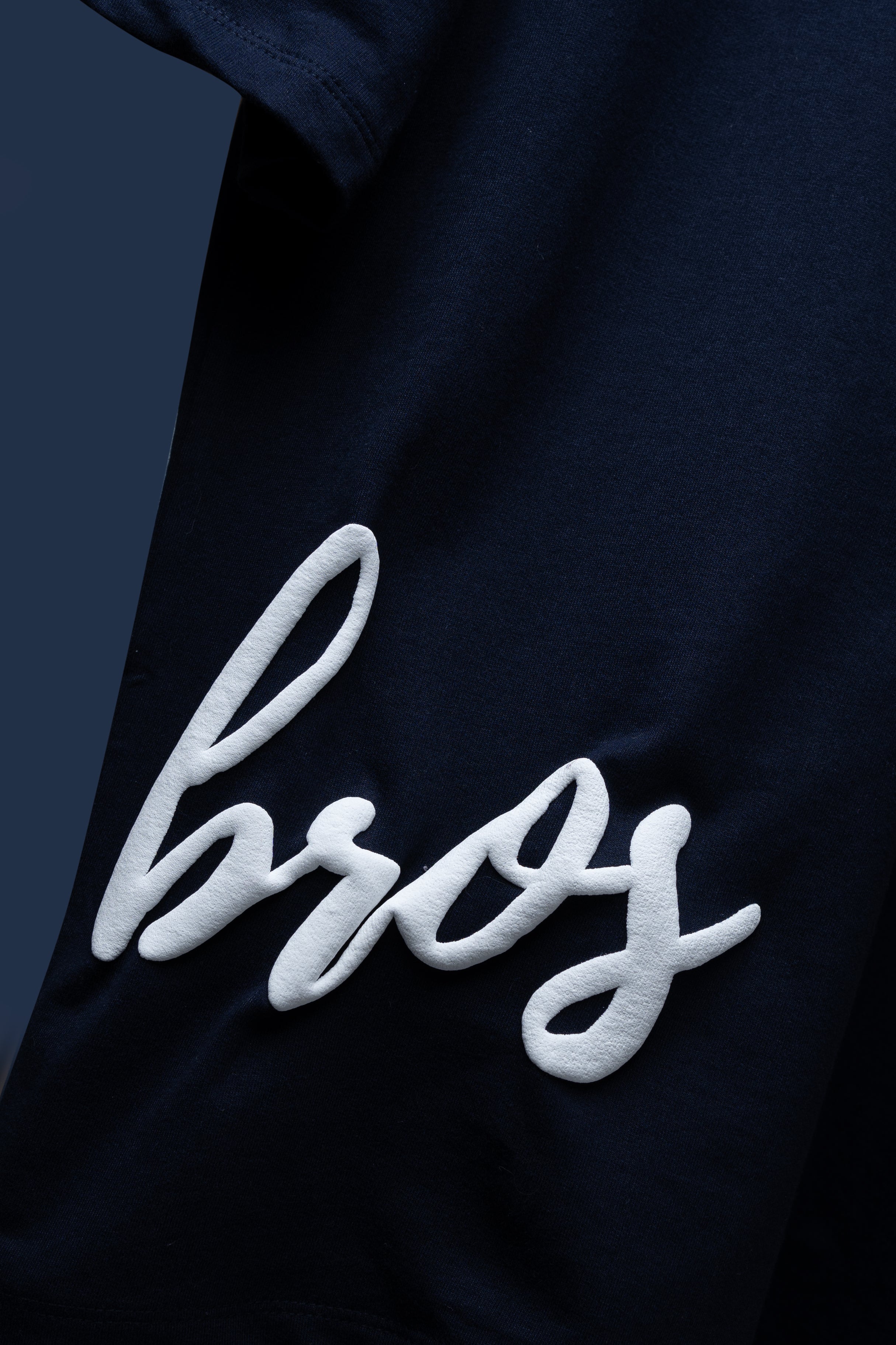 NAVY TWO BROS T-SHIRT