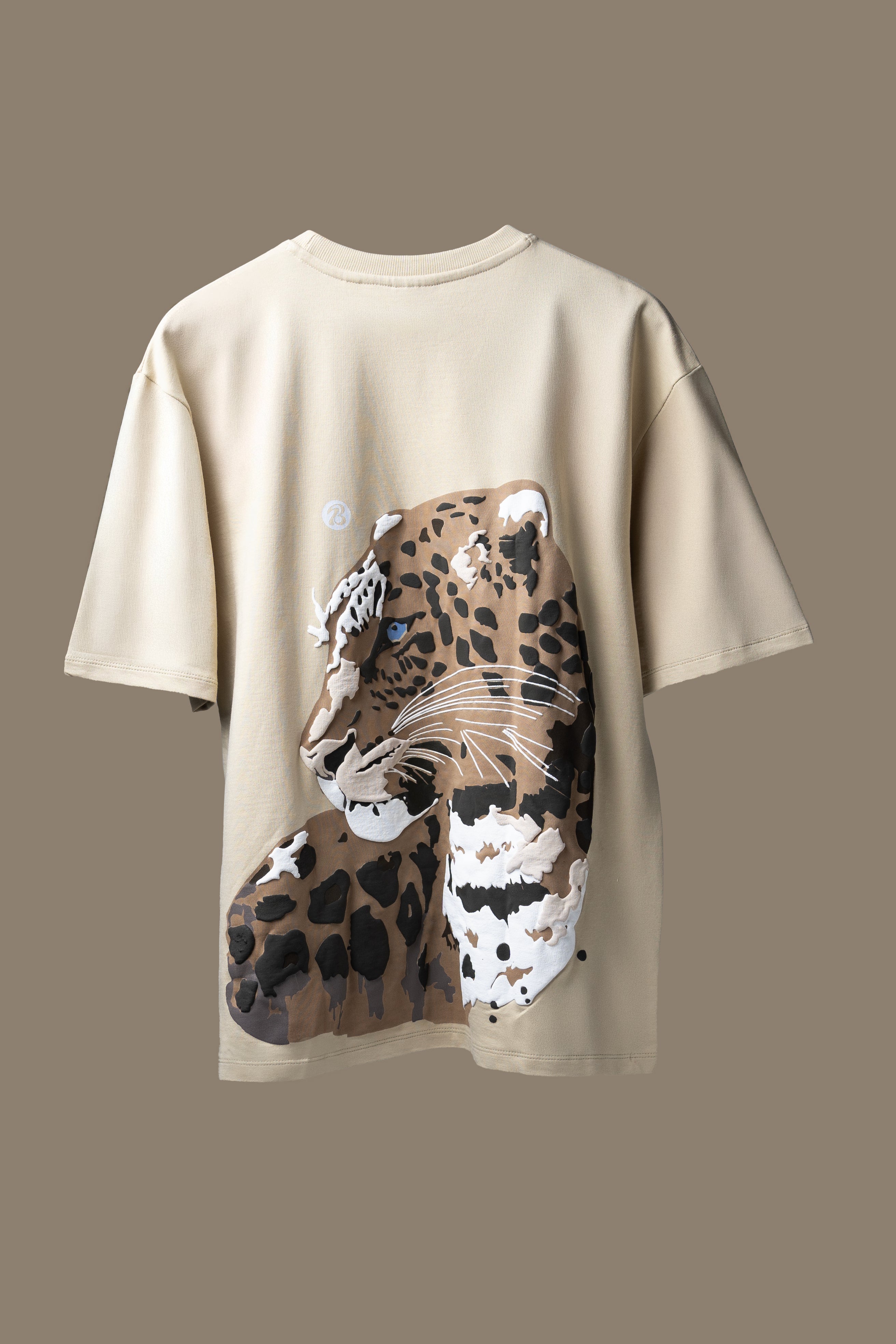 BEIGE CHEETAH T-SHIRT
