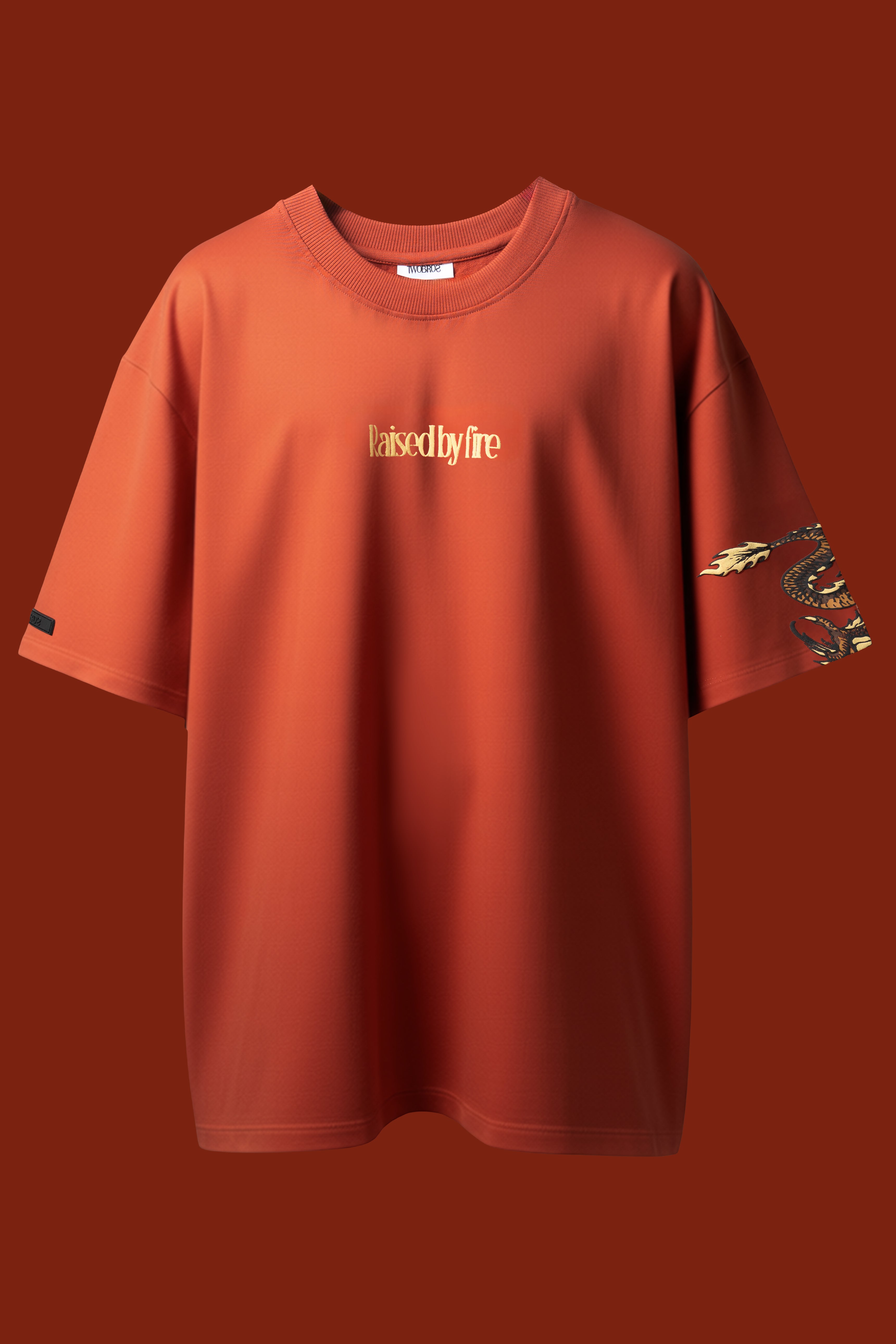Raised by Fire tee